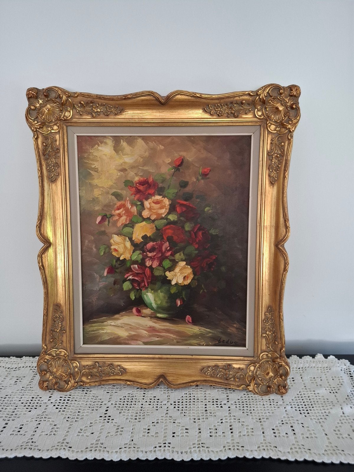 Peinture florale, Enlèvement