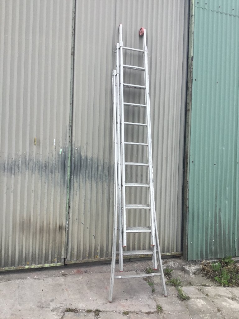 Ladder, Doe-het-zelf en Bouw, Ophalen, Ladder, Opvouwbaar of Inschuifbaar
