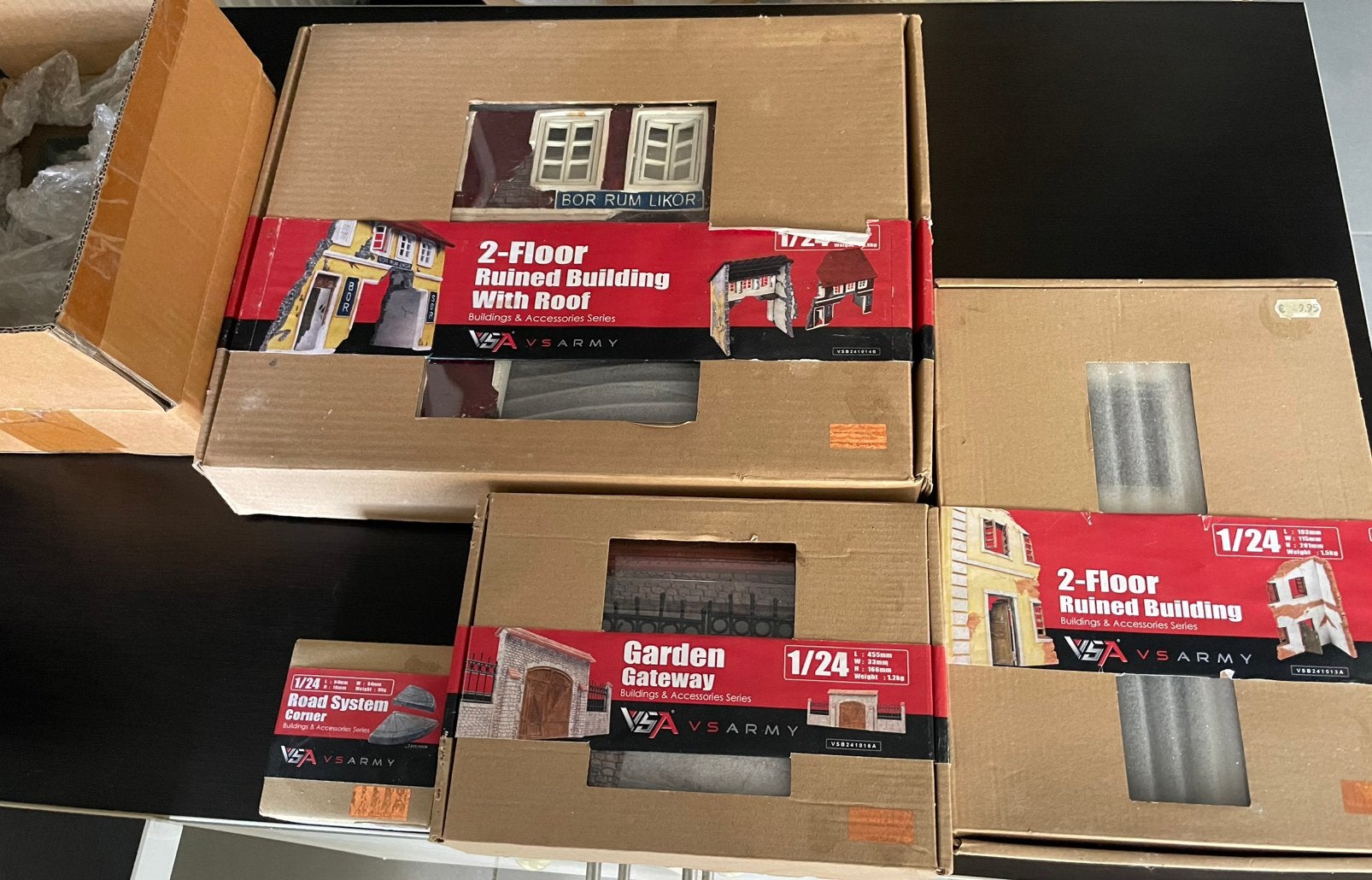 Verschillende gebouwen voor wereld oorlog modelbouw, Hobby en Vrije tijd, Ophalen of Verzenden, Nieuw, Diorama