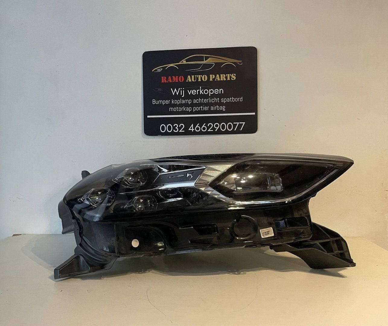 KOPLAMP CITROEN DS3 LED GENUINE CROSSBACK LINKS 9820840680, Gebruikt, -, Ophalen of Verzenden, -