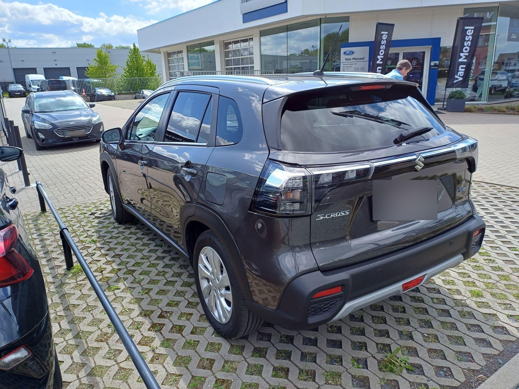 Suzuki S-Cross 1.5 Full Hybrid AGS Grand Luxe+ 2WD A/T, Auto's, Suzuki, 118 g/km, Stof, Gebruikt, 4 cilinders