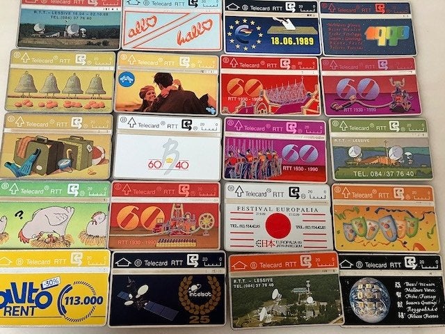 telefoonkaarten,Belgïe,lot., Collections, Cartes de téléphone, Envoi