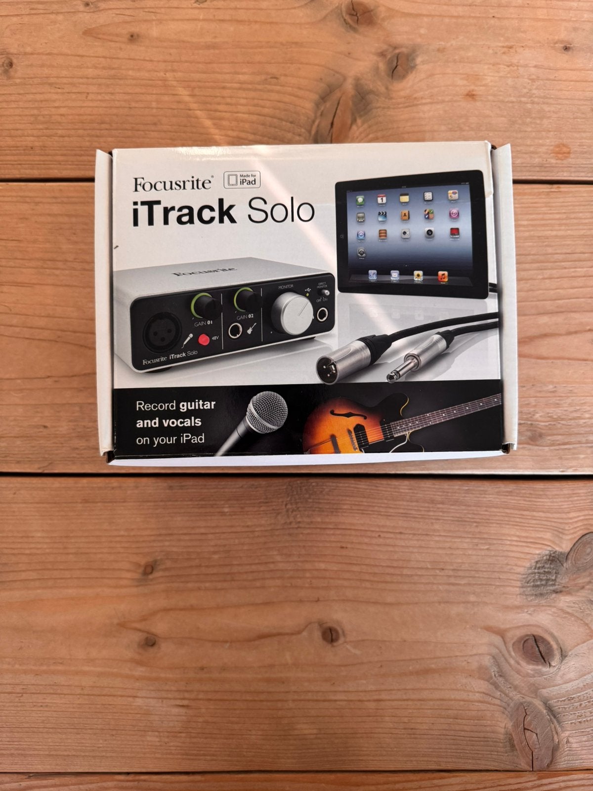 Focusrite iTrack Solo, Audio, Tv en Foto, Bandrecorder, Verzenden