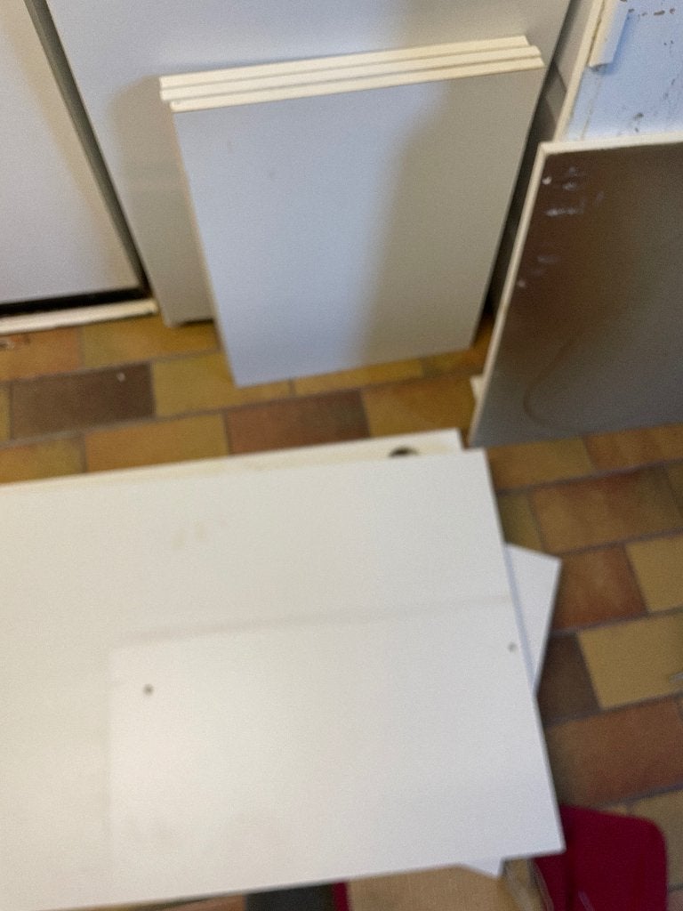Oude kast planken, Moins de 3 m³