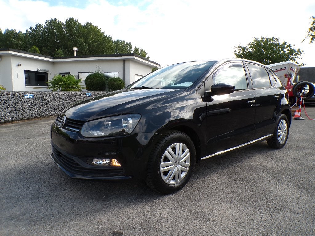VW Polo 1.0i Airco/Media/Garantie/Gekeurd/99.000km, Voorwielaandrijving, Stof, Zwart, Bedrijf