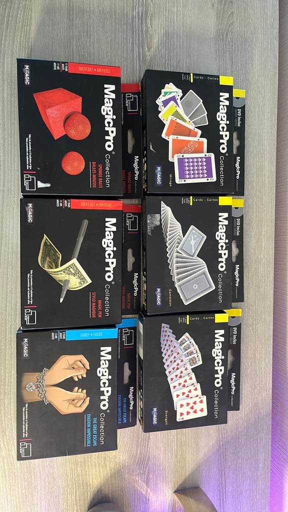 Lot Magic Pro Collection tours de magie, Enlèvement ou Envoi, Comme neuf