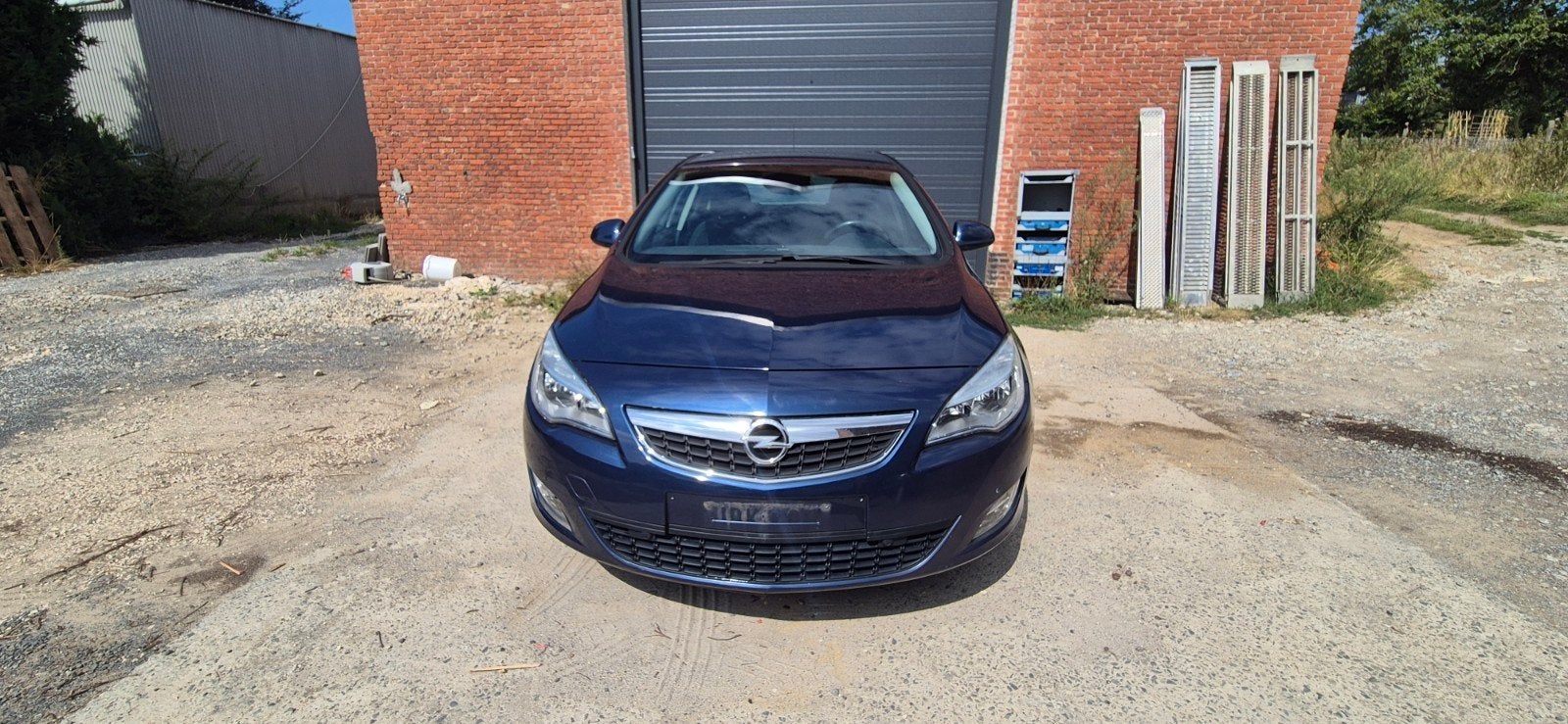 opel Astra 1.7 diesel zeer lage kilometers, Zwart, Blauw, Particulier, Te koop