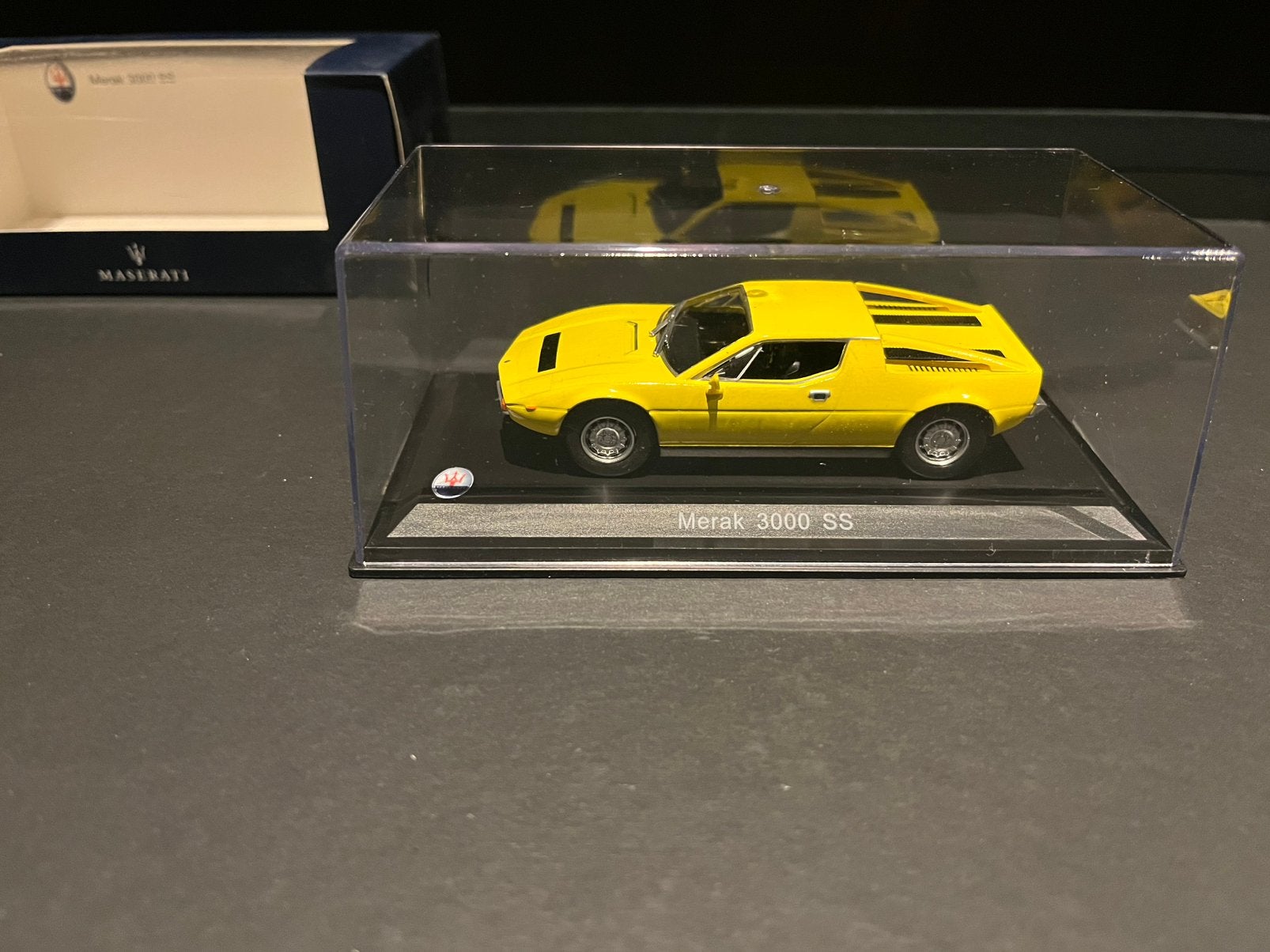 Maserati Merak 3000, Enlèvement, Comme neuf