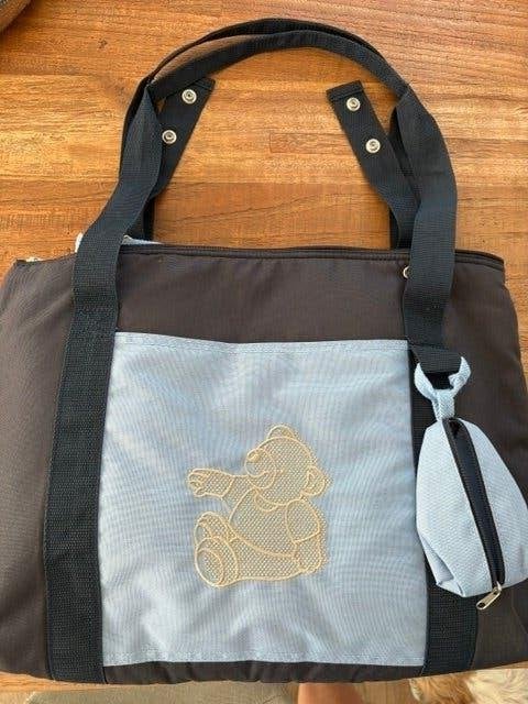 Sac à langer, Poches supplémentaires, Bleu, Enlèvement ou Envoi, Sac à langer