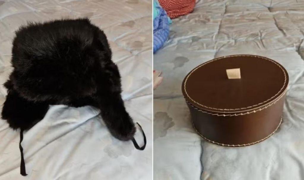 2 chapka de belle qualité, Enlèvement, Comme neuf, Chapeau