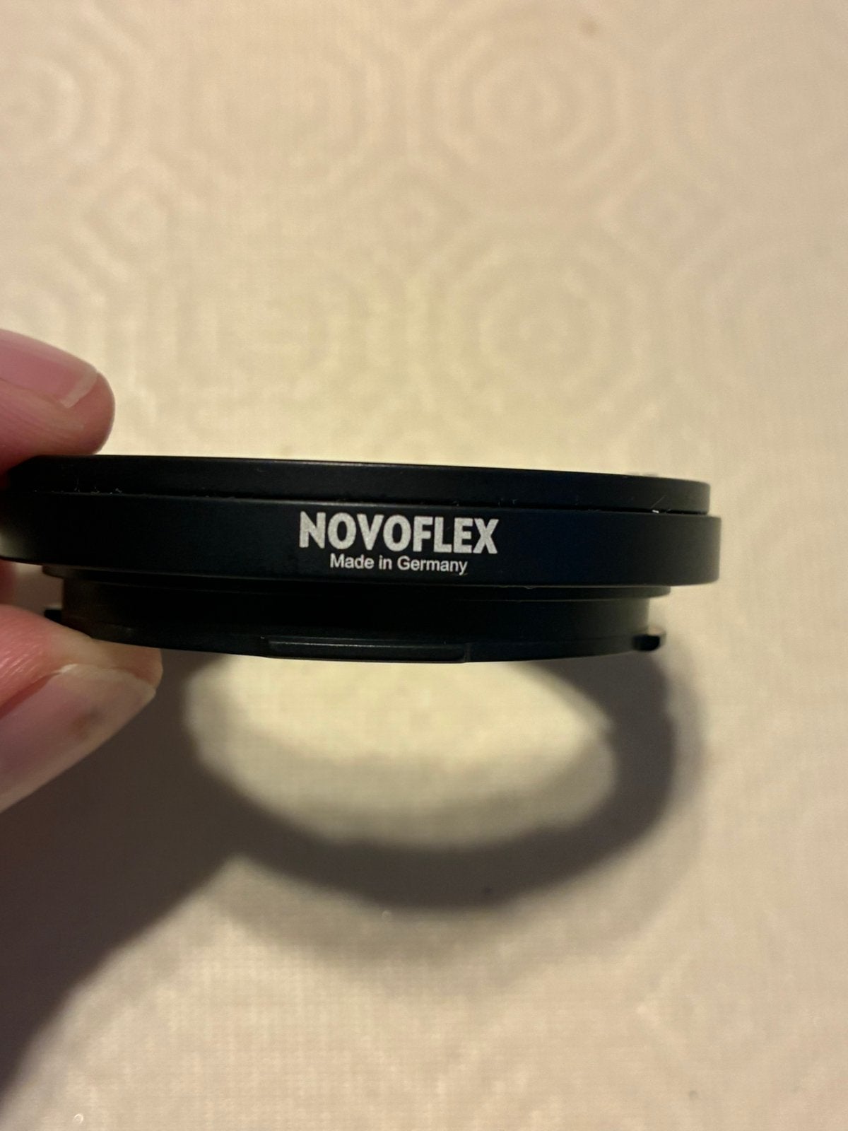 Novoflex adapter Leica M naar L mount, Ophalen, Zo goed als nieuw, Leica, Leica M-mount