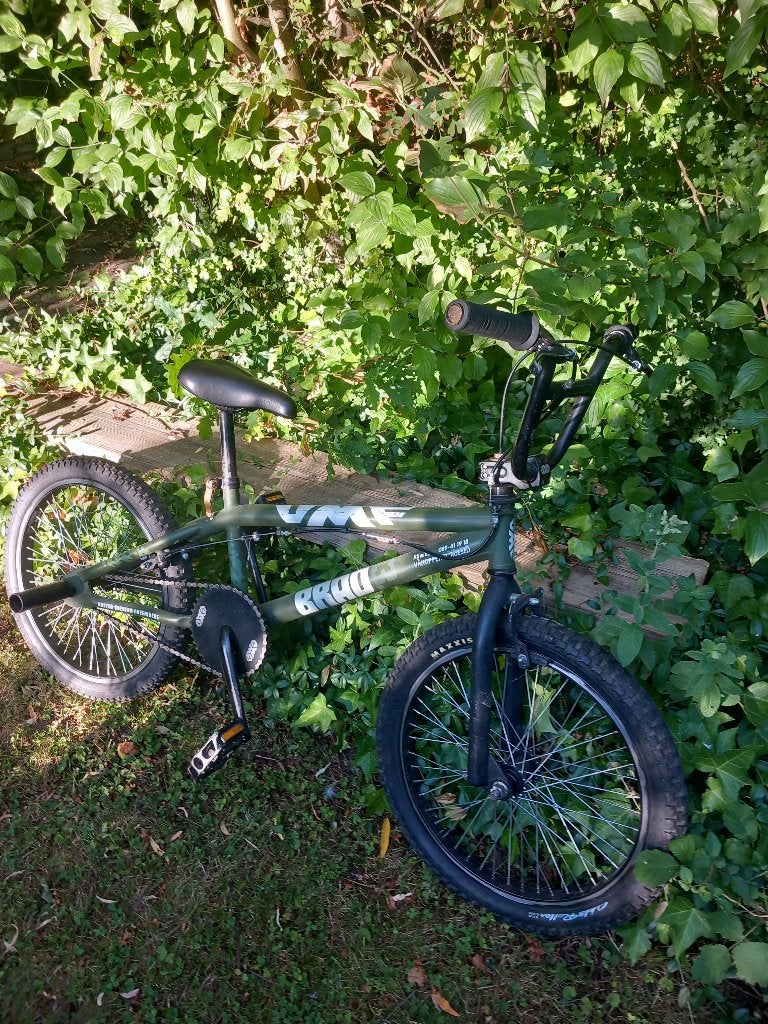 BMX, Ophalen, Zo goed als nieuw, Velgrem, Voetsteunen