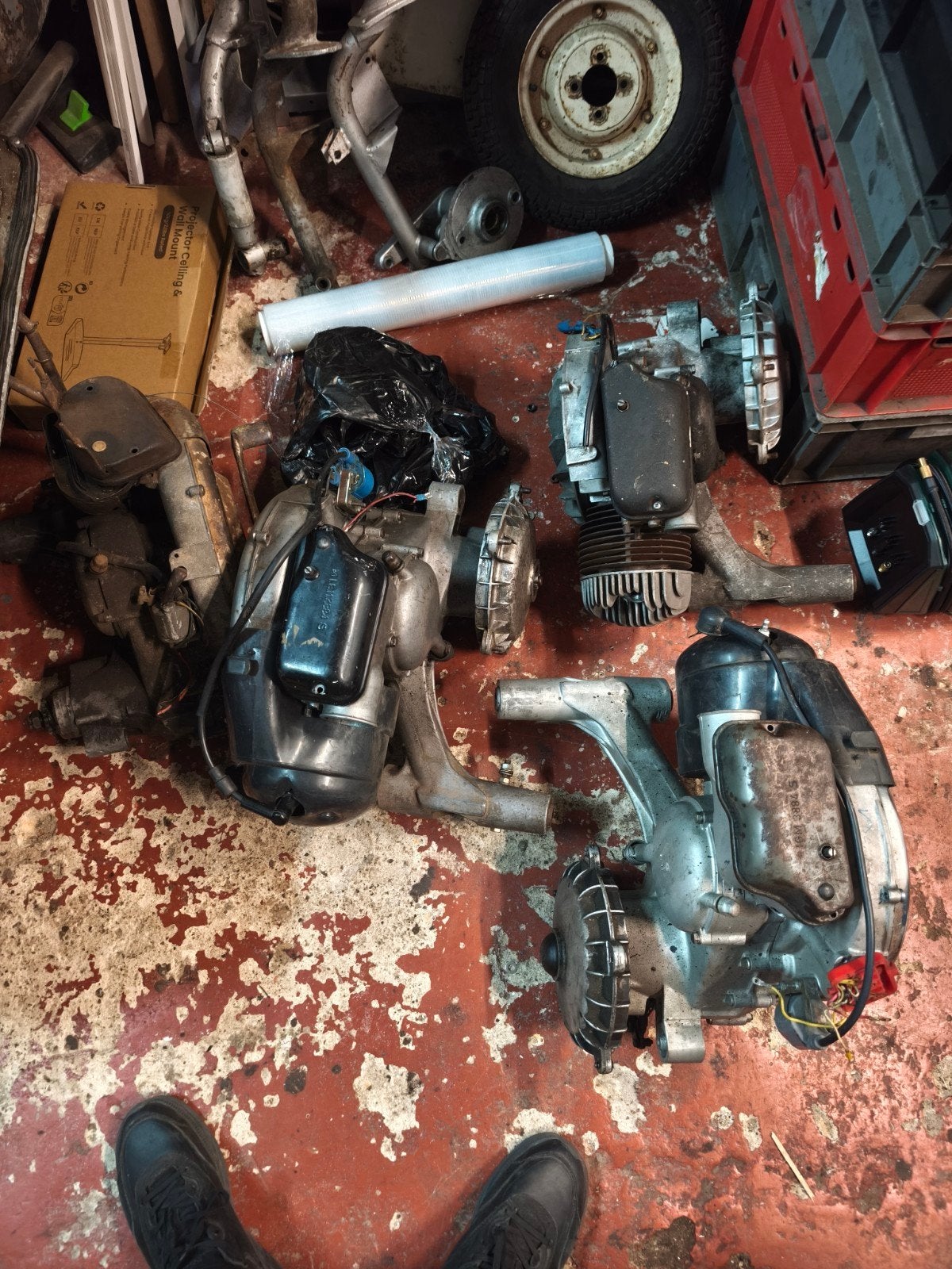 lot moteur Vespa, Vespa