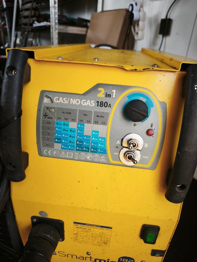 POSTE À SOUDER GYS SMARTMIG 182, Bricolage & Construction, Enlèvement, Utilisé, Autres types