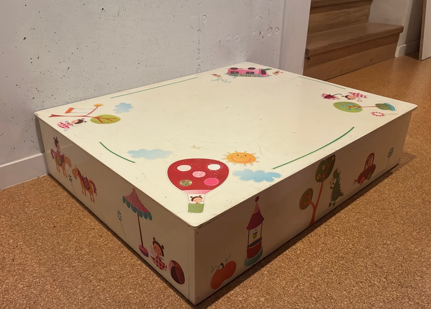 Podium of sokkel kleuterklas 90x71x20cm, Kinderen en Baby's, Ophalen, Zo goed als nieuw