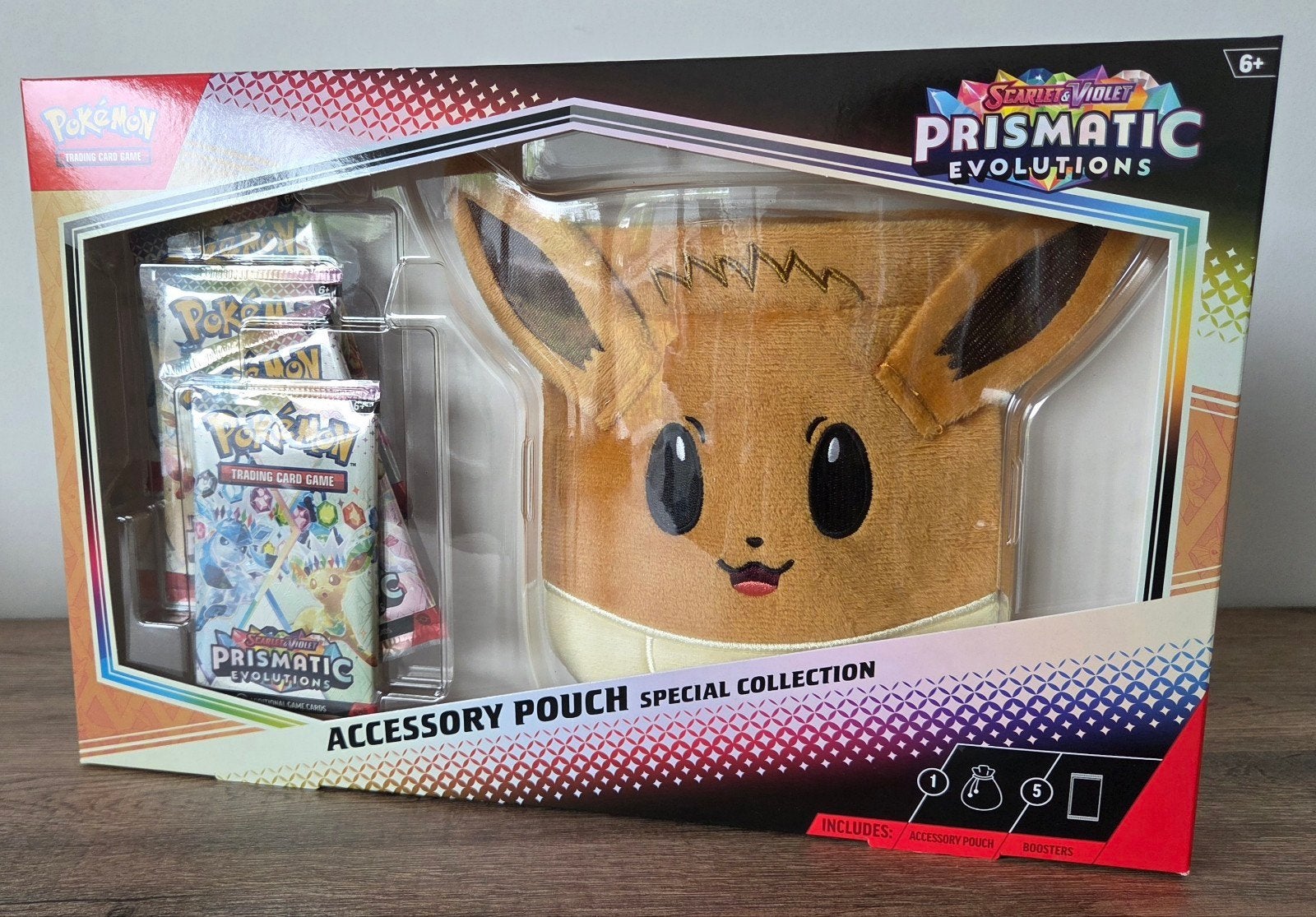 Prismatic Evolutions: Accessory Pouch Special Collection, Ophalen of Verzenden, Nieuw, Boosterbox