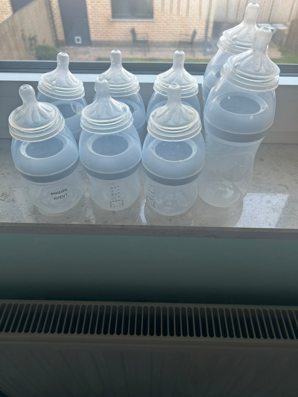 8 flessen philips avent, Antiek en Kunst, Ophalen