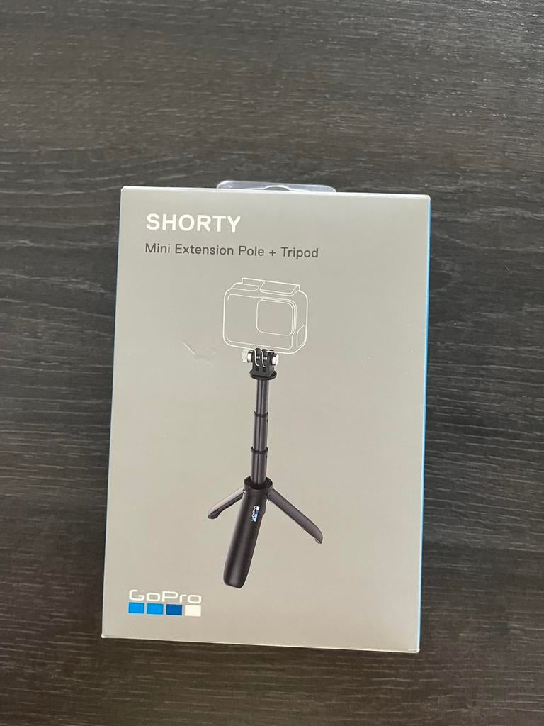 GoPro Shorty Mini Extension Pole + Tripod (als nieuw), Ophalen of Verzenden, Zo goed als nieuw