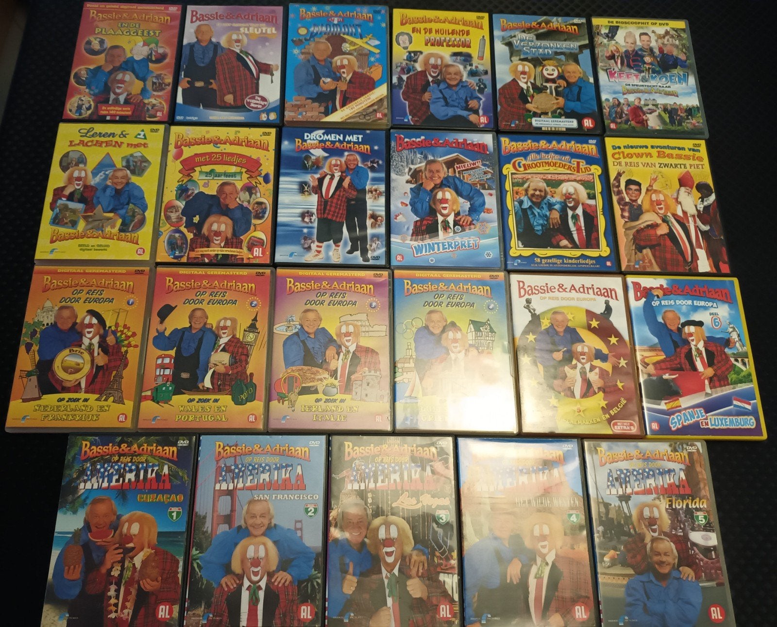 Dvd pakket Bassie en Adriaan, Ophalen of Verzenden