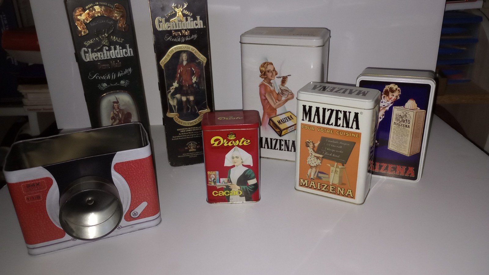 collectie blikken dozen, Enlèvement, Droste
