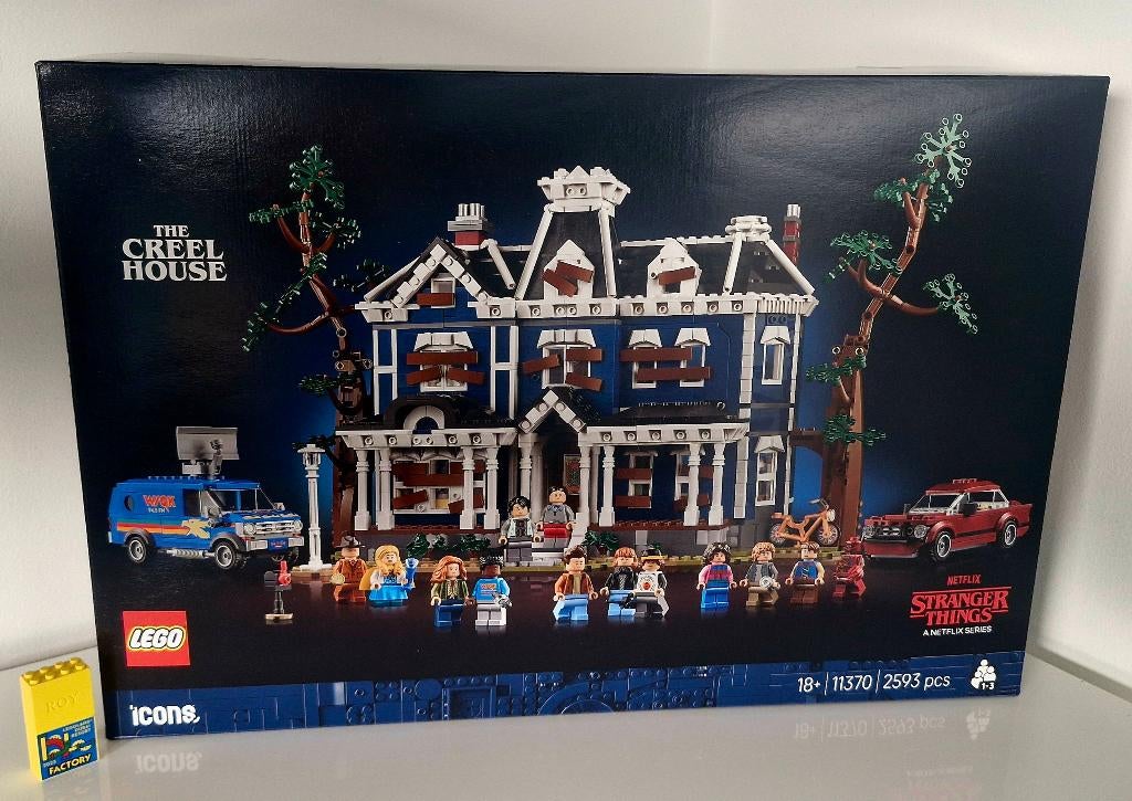 Lego 11370 Stranger Things The Creel House, Enlèvement ou Envoi, Neuf, Ensemble complet, Lego