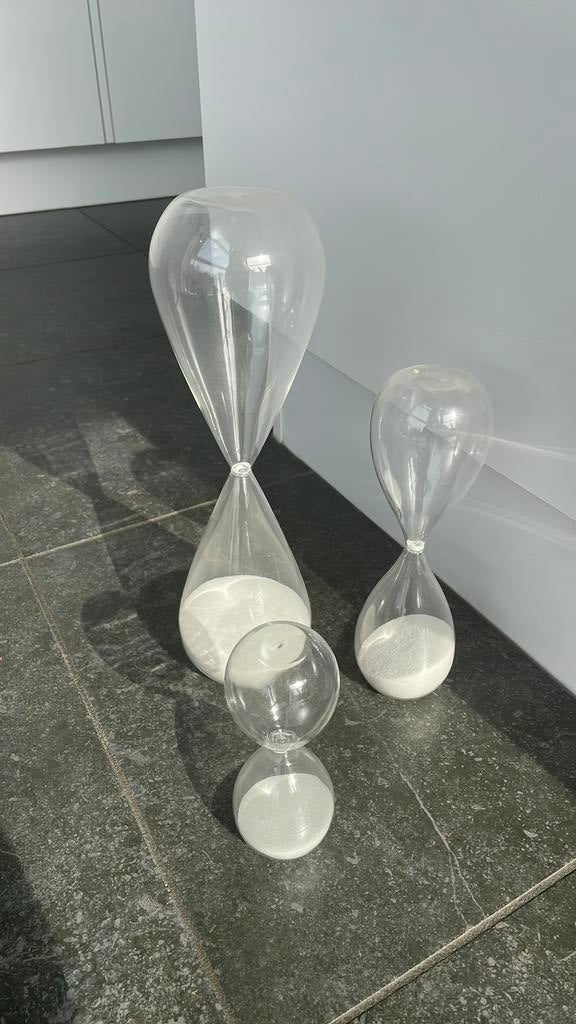 3 glazen Zandlopers, Enlèvement, Utilisé, Intérieur