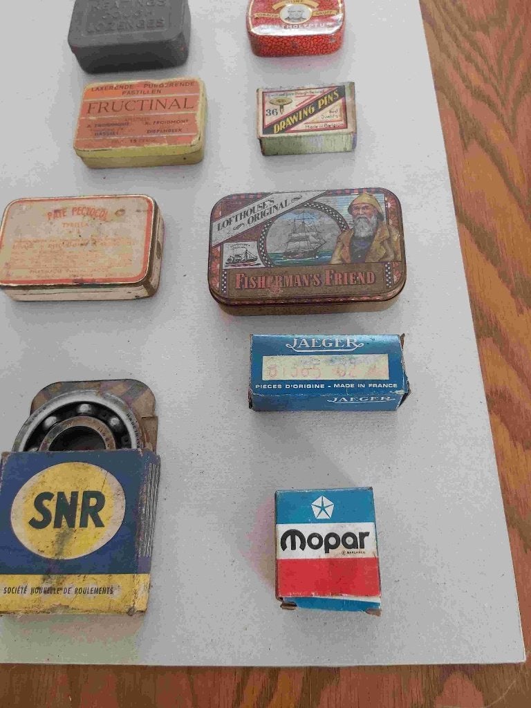 Verpakking Auto Blik Smeer Doos Garage Onderhoud Voiture, Ophalen of Verzenden