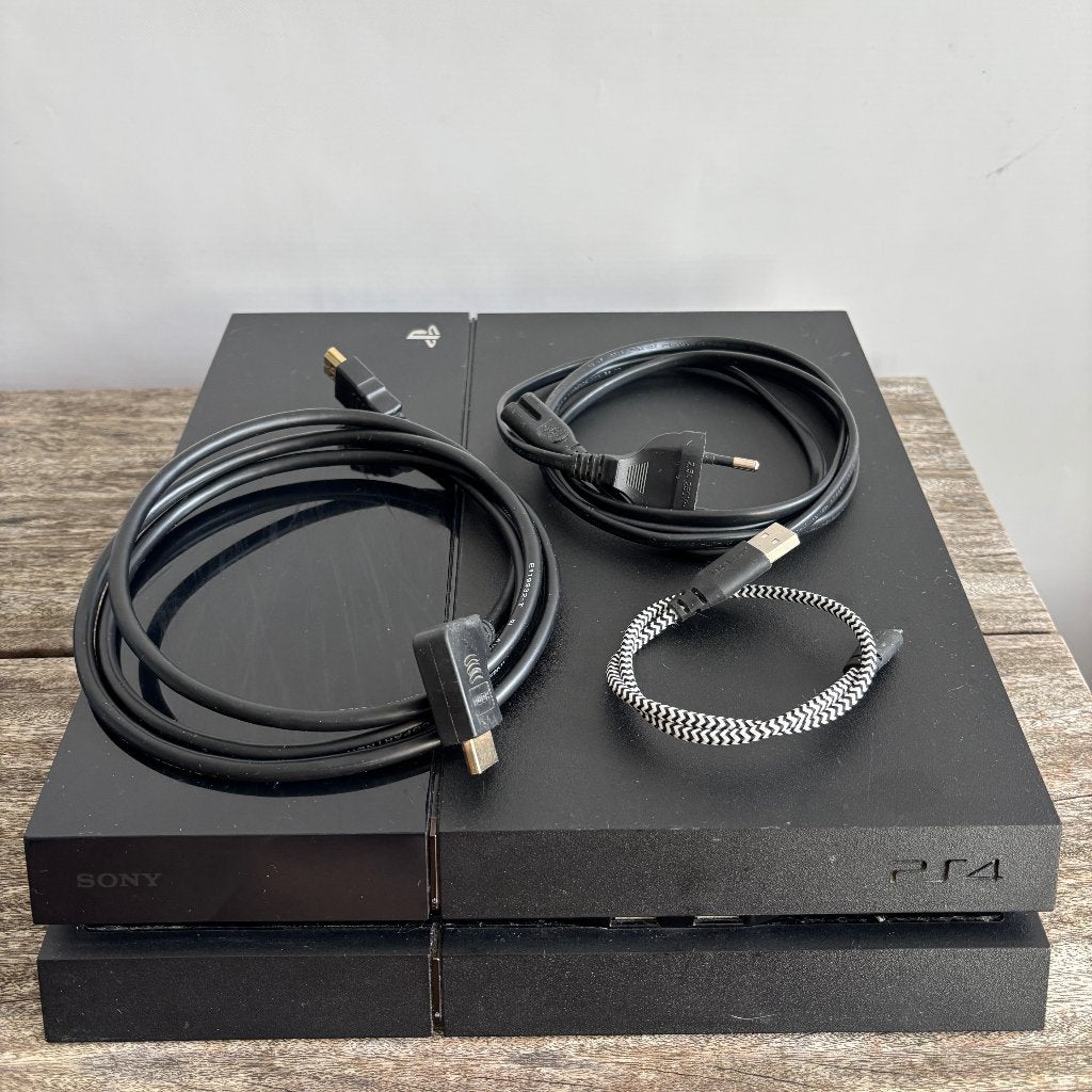 Sony PlayStation 4 + Controller + Hogwarts Legacy, Ophalen, Met 1 controller, Original, Met games