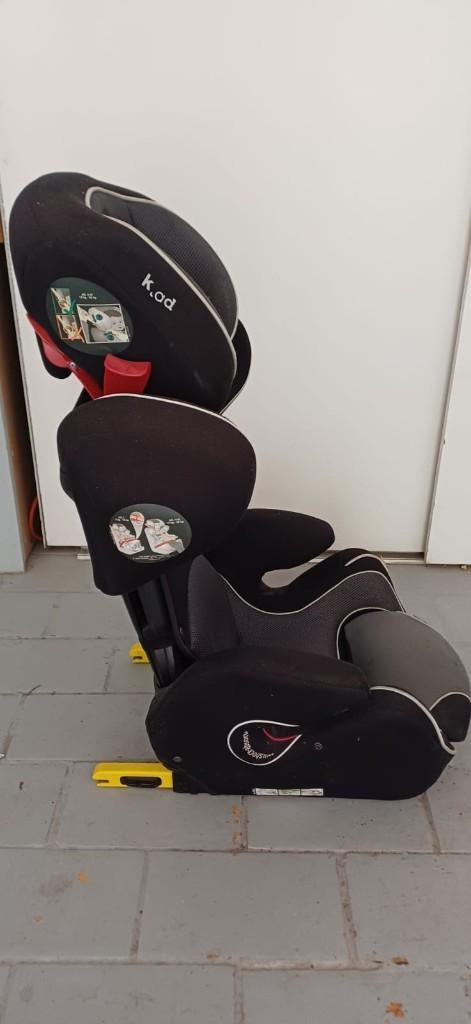 „Guardianfix pro 2" autostoeltje merk KIDDY, Kinderen en Baby's, Gebruikt, Afneembare rugleuning, 9 t/m 36 kg, Isofix