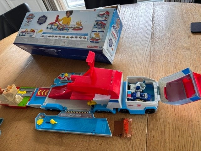 PAW PATROL vrachtwagen playset true metal, Ophalen, Zo goed als nieuw