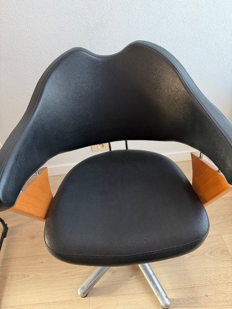Kapperstoel, Maison & Meubles, Chaises, Enlèvement, Utilisé, Bois, Une