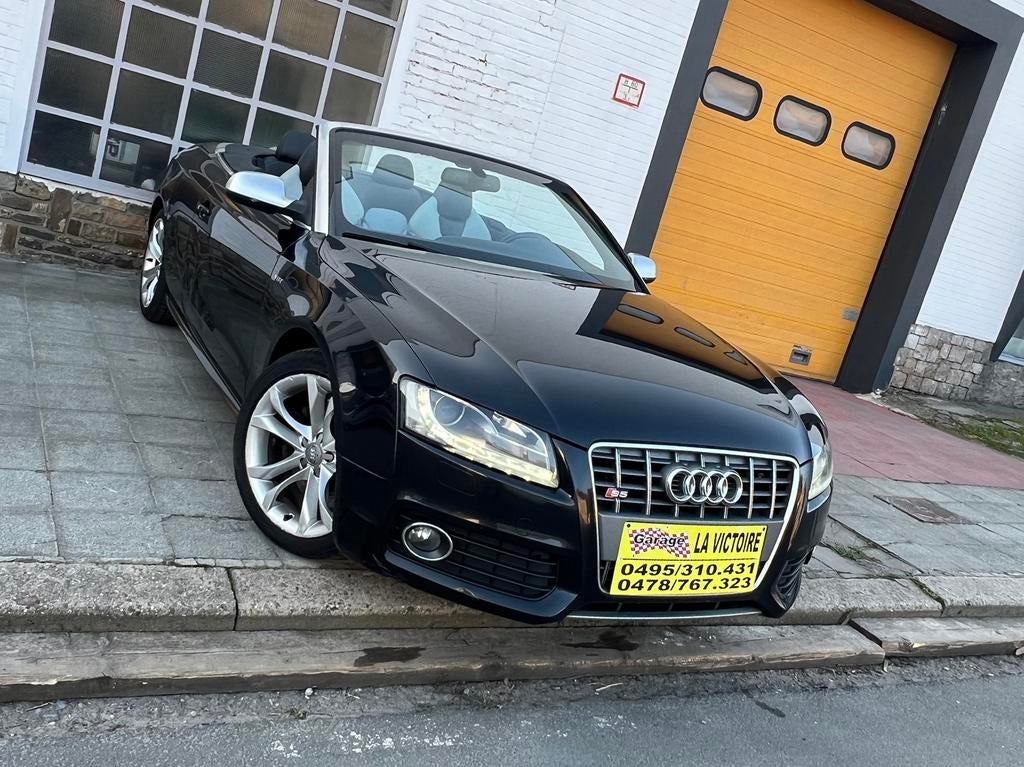Audi S5 Cabriolet 2011 année 3.0 essence 245kw 0032478767323, Autos, Audi, Cuir, Euro 5, Achat, 224 g/km