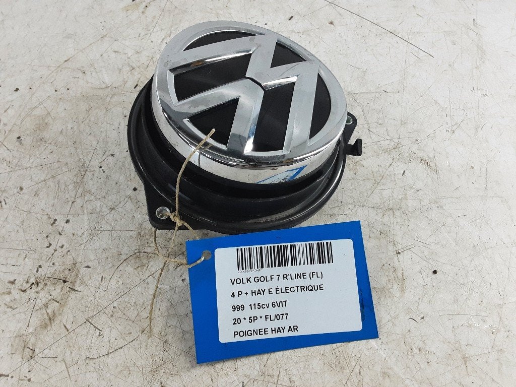 POIGNEE COFFRE / HAYON ARRIERE Golf VII (AUA) (5G9827469D), Volkswagen, Mevr. I. Hauben, Utilisé, Rue de l'Espoir 34 34
4030  GRIVEGNÉE, BE