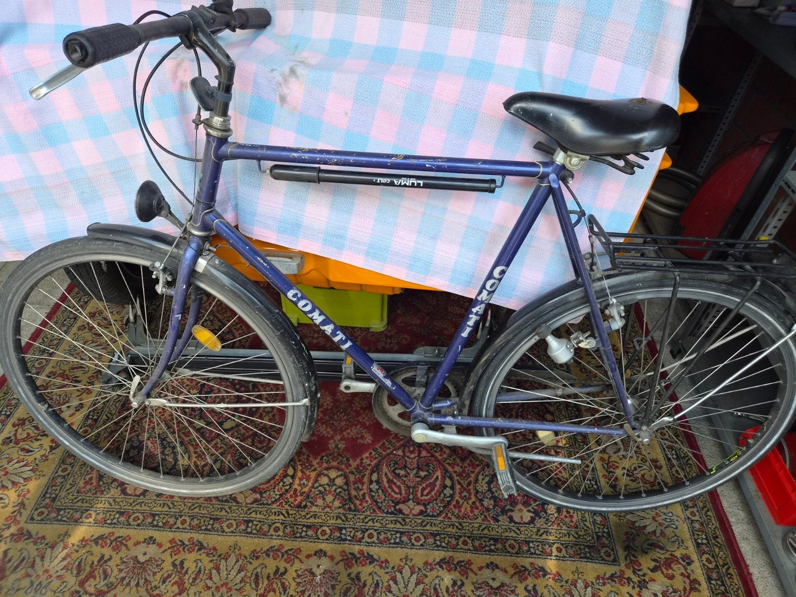 Fiets, Ophalen