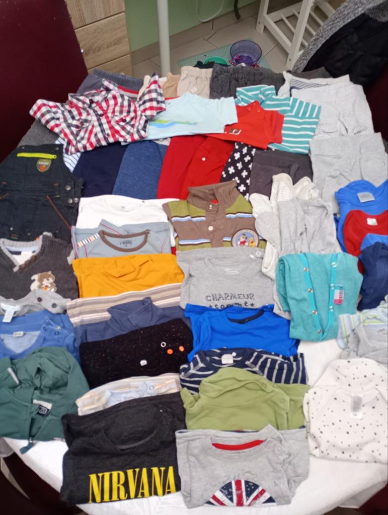 68 Gros lot vêtements bébé, Enlèvement ou Envoi