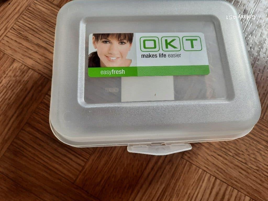 nieuw doorschijnend doosje in pvc voor bv make up accesoires, Ophalen of Verzenden, Nieuw, Blauw