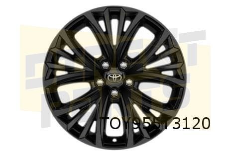 Toyota Yaris (9/20-) velg Aluminium 17'' glans zwart Origine, Neuf, -, Véhicule de tourisme, -