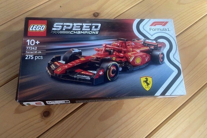 LEGO Speed Champions Ferrari SF-24 F1 racewagen 77242, Nieuw, Complete set, Compleet, Lego