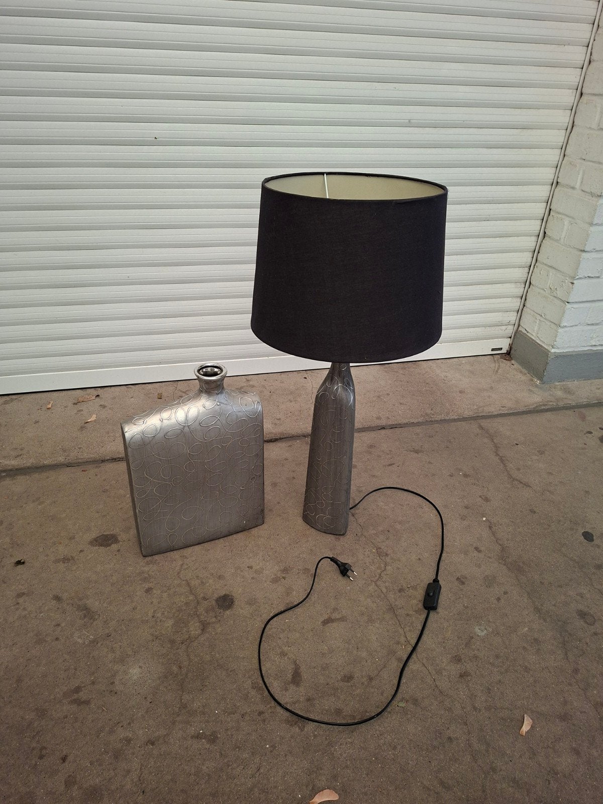 Ensemble Lampe et vase, Maison & Meubles, Lampes | Abat-jour, Enlèvement