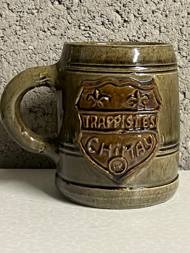 pot de Chimay, Collections, Enlèvement ou Envoi, Utilisé, Verre ou Verres, Autres marques