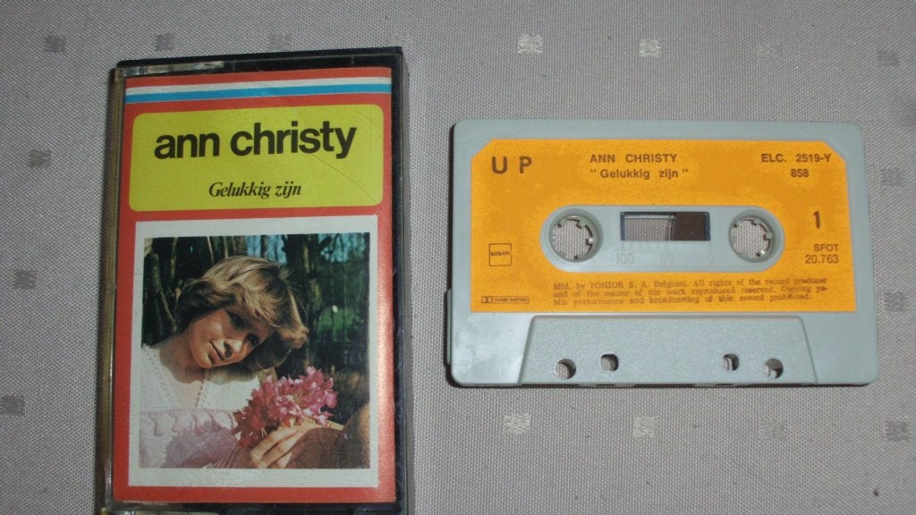 Ann Christy gelukkig zijn, Cd's en Dvd's, Cassettebandjes, 1 bandje, Ophalen of Verzenden, Zo goed als nieuw, Origineel
