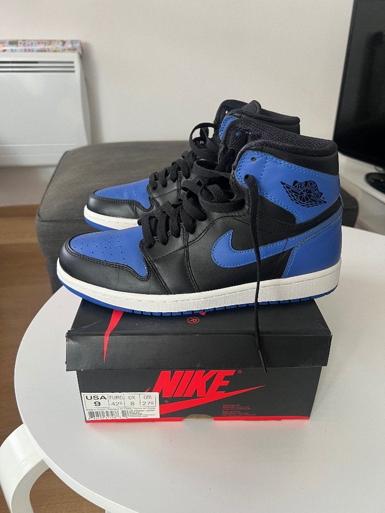 Jordan 1 high royal blue taille 42,5, Vêtements | Hommes, Chaussures, Enlèvement ou Envoi, Comme neuf, Jordan, Baskets