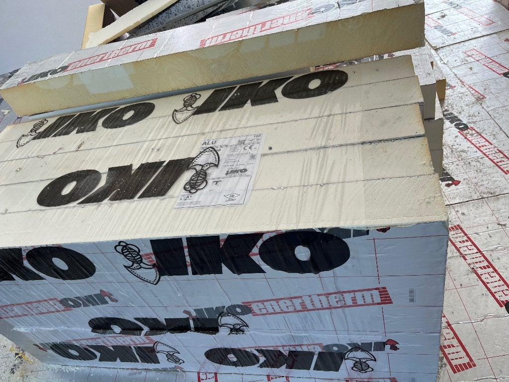 PIR PLATEN IKO Enertherm ALU, 10cm (11st), Doe-het-zelf en Bouw, Ophalen, Nieuw, 5 tot 10 m², Hardschuim (Pir)