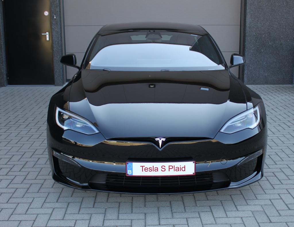 Tesla S plaid met Enhanced autopilot : in zeer goede staat, Autos, Achat, Model S, Alcantara, Noir