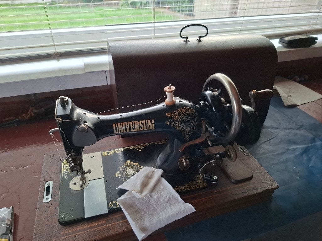 naaimachine, Hobby en Vrije tijd, Ophalen, Gebruikt, Naaimachine, Overige merken