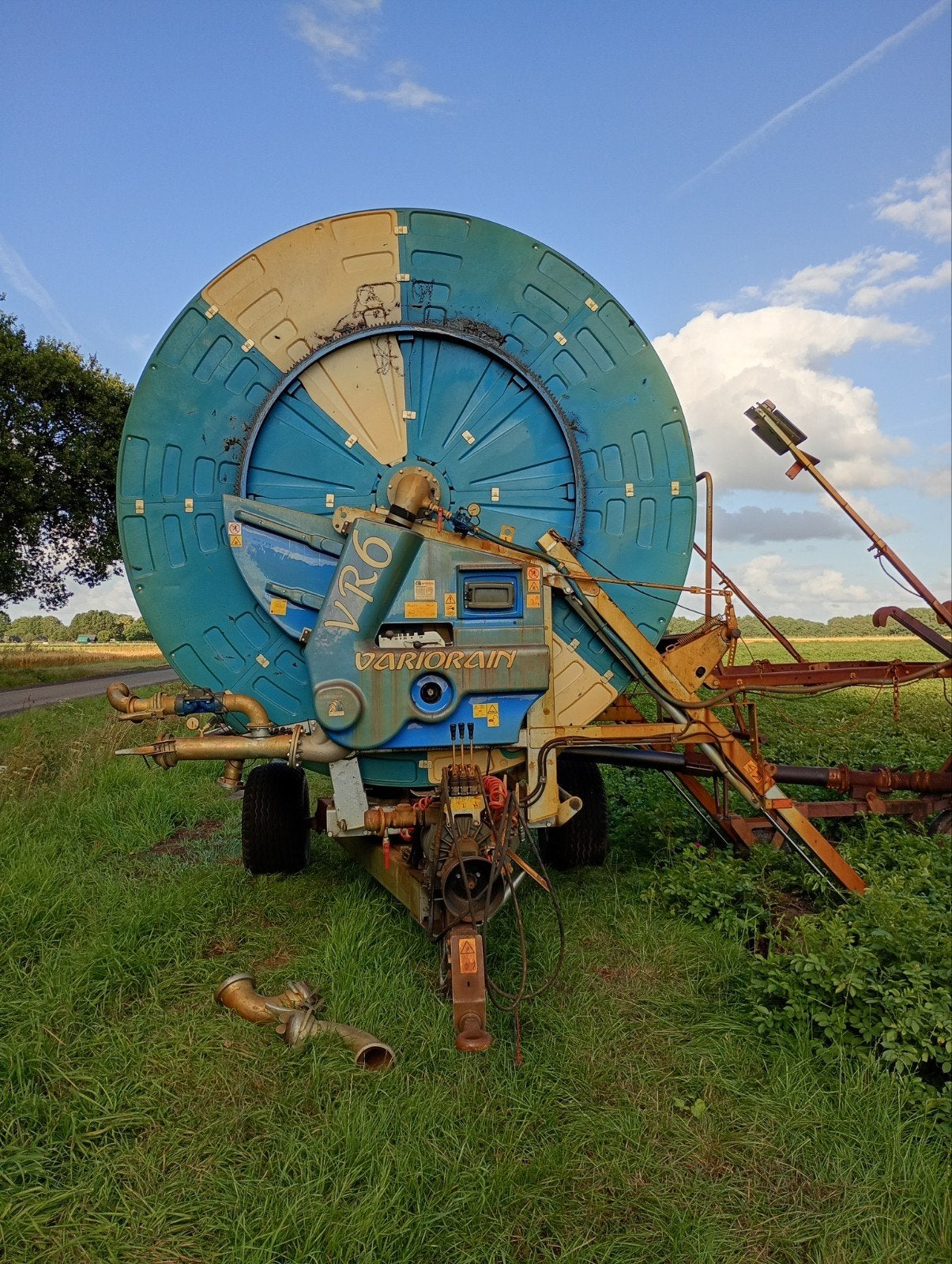 OCMIS VR6 VarioRain 110/550 beregeningshaspel 550m, Enlèvement