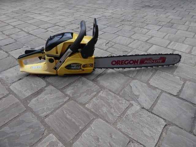 kettingzaag powerplus, Enlèvement, Utilisé, Tronçonneuse