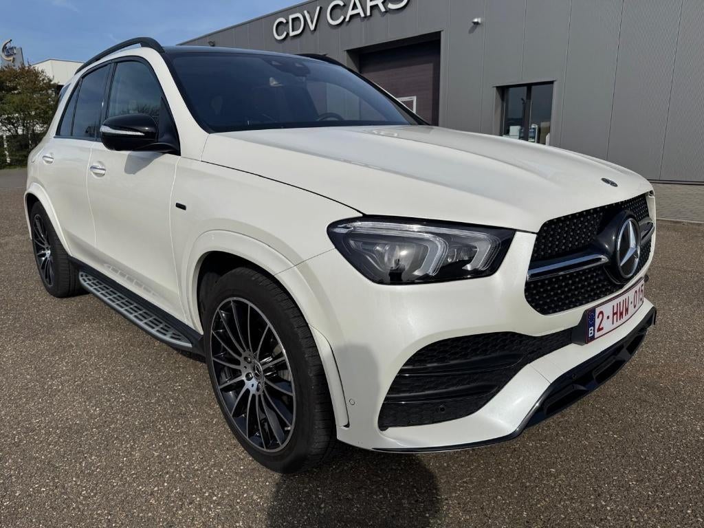Mercedes GLE 350 Diesel,Hibryde,model 2021,lucht vering, enz, Auto's, Mercedes-Benz, Automaat, 4 cilinders, Wit, Bedrijf