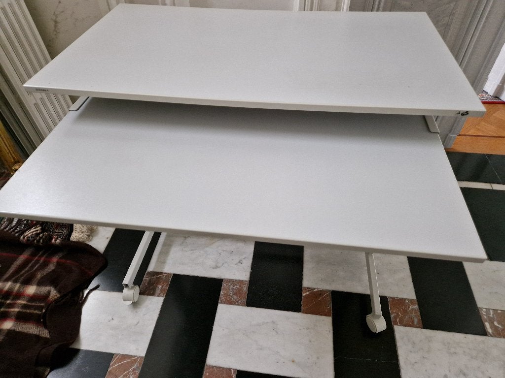 Verrijdbaar Computermeubel, Ophalen, Gebruikt, 90 cm, 50 cm