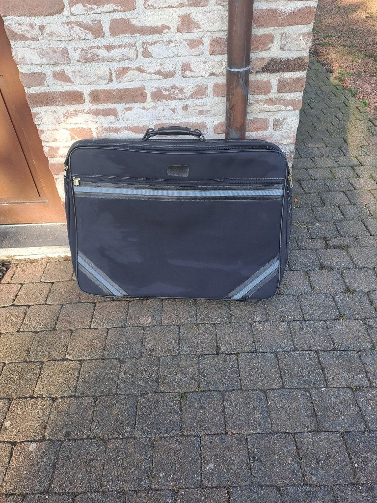 Grote valies, Handtassen en Accessoires, Ophalen, 20 tot 30 cm, Zwart, 80 cm of meer